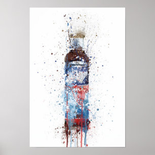Póster Salsa marrón
