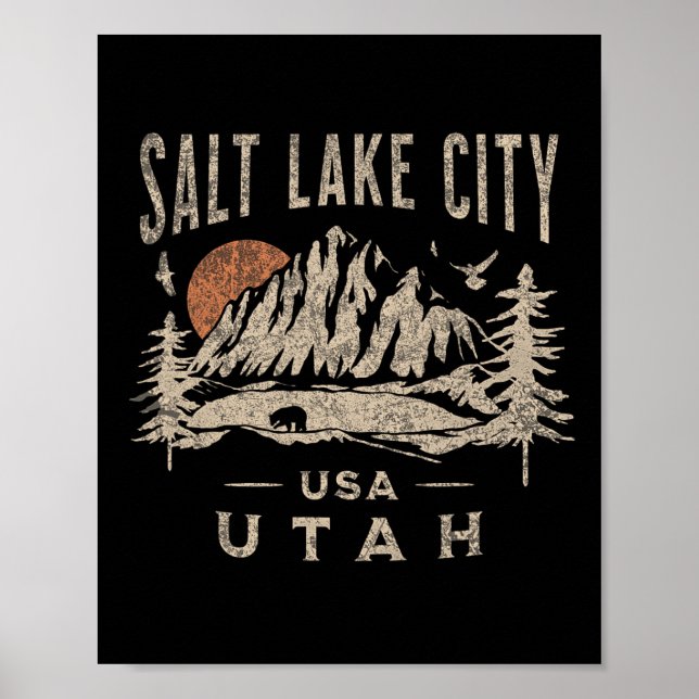 Póster Salt Lake City  (Frente)