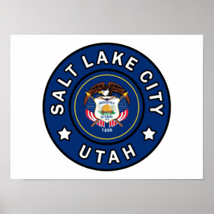 Póster Salt Lake City Utah