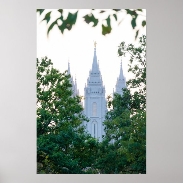 Póster Salt Lake Temple Poster (Frente)