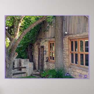 Póster Salt Lick BBQ - Hogar original de Texas BBQ!