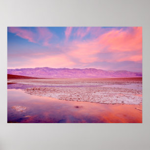 Póster Salt Water Lake Death Valley