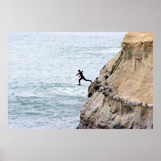 Póster Saltador de tipo (Frente)