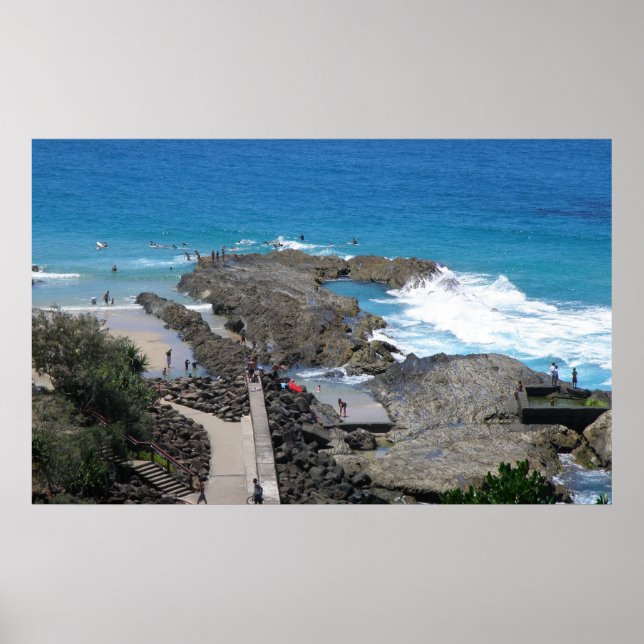 Póster Saltadores de cartel Rainbow Bay Australia (Frente)