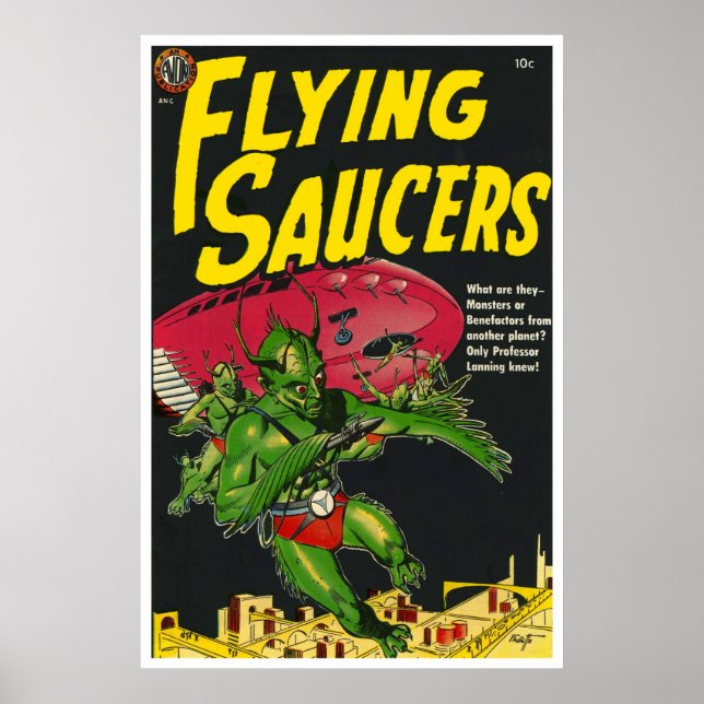 Póster Saltadores voladores #1 (1950) (Frente)