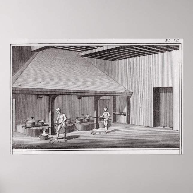 Póster Saltamontes de refinación (Frente)