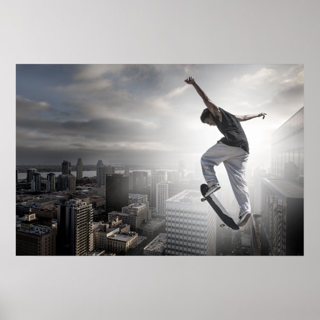 Póster Saltando a San Diego (Frente)