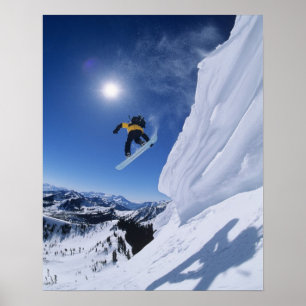 Póster Saltando al cañón de Snake Creek desde Clayton 2