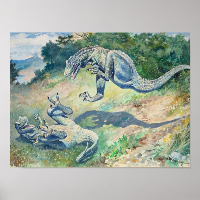 Póster Saltando de las lagunas (Frente)