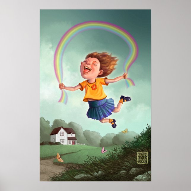 Póster Saltando pista (Frente)