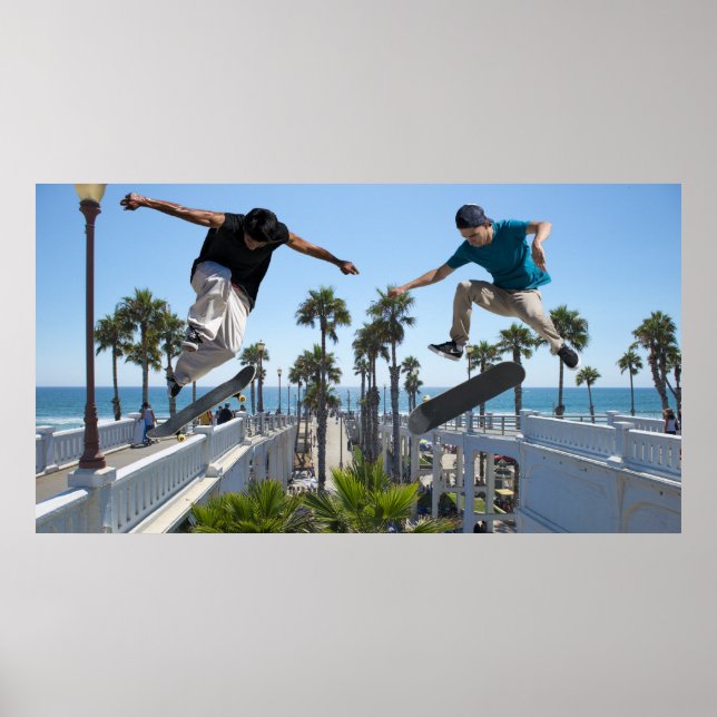 Póster Saltar El Poster De La Brecha (Frente)