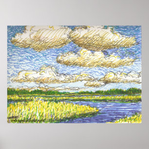 Póster "Saltmarsh"