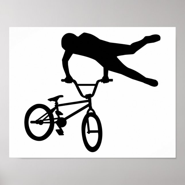 Póster salto BMX (Frente)