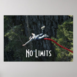 Póster Salto Bungee Sin Límites