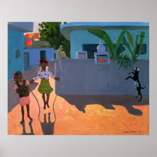 Póster Salto chica 1995