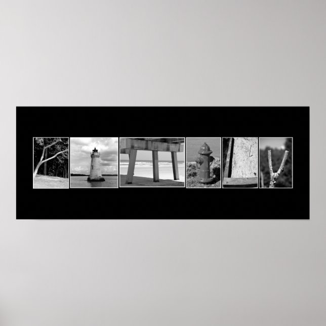 Póster Salto con imágenes (Frente)