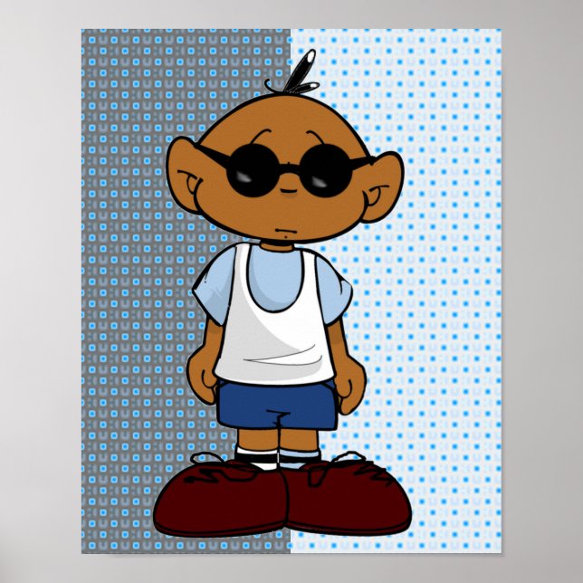 Póster Salto corto (Frente)