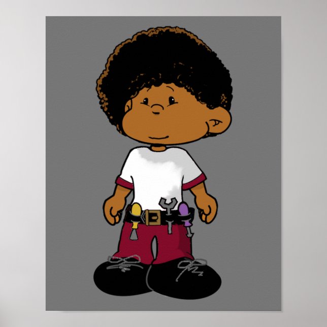 Póster Salto corto (Frente)