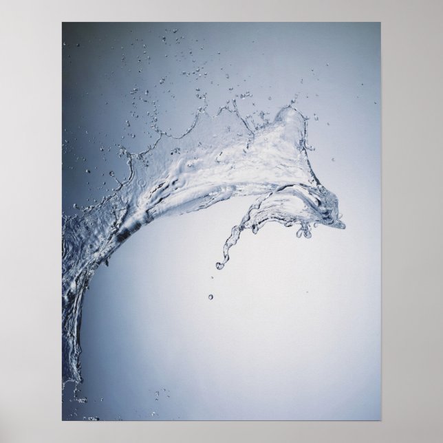 Póster Salto de agua (Frente)