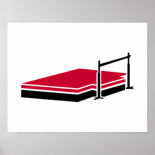 Póster Salto de altura