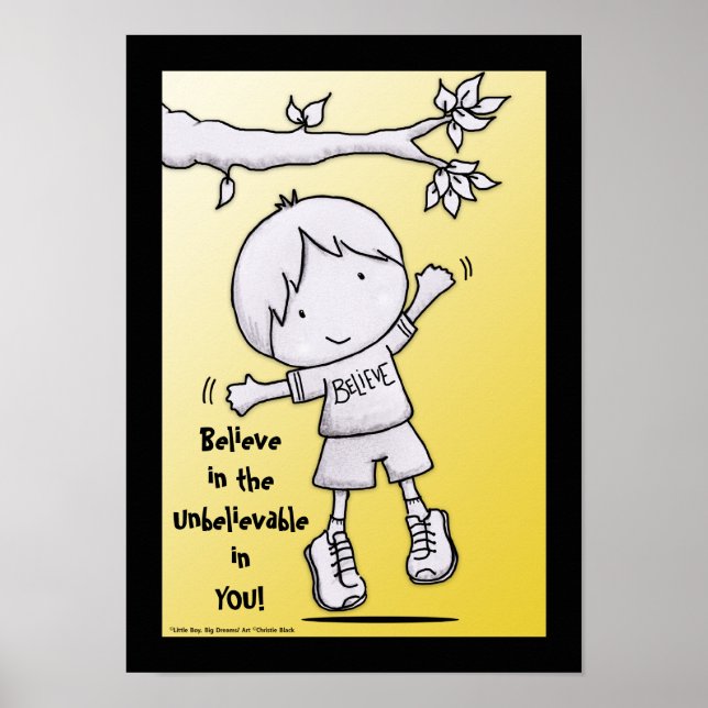 Póster Salto de fe (Frente)