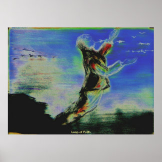 Póster Salto de fe