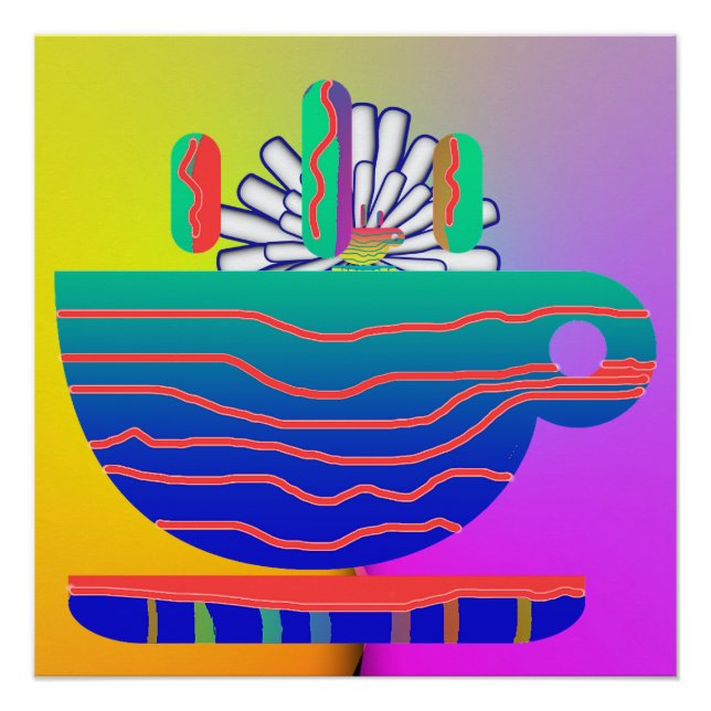 Póster Salto de la Copa del Arcoiris (Anverso)