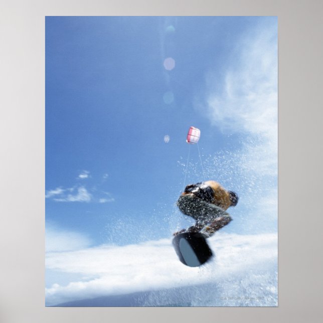 Póster Salto de Wakeboarder (Frente)