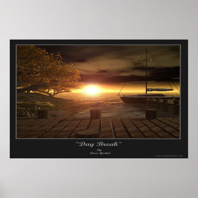 Póster Salto del día (Frente)