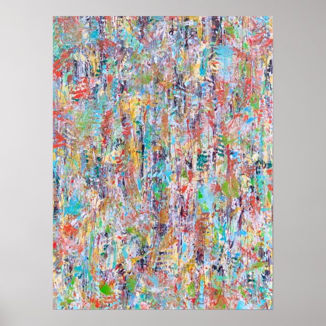 Póster Saltos de caída 18 x 24 Poster (Frente)