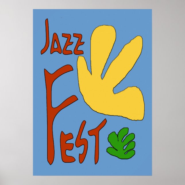 Póster Saltos del Festival de Jazz (Frente)