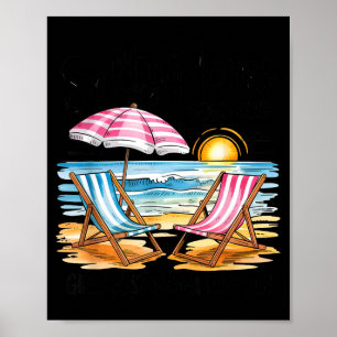 Póster Salty moms beach club chicas quieren tener sol ver