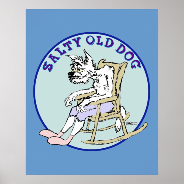 Póster Salty Old Dog (Frente)