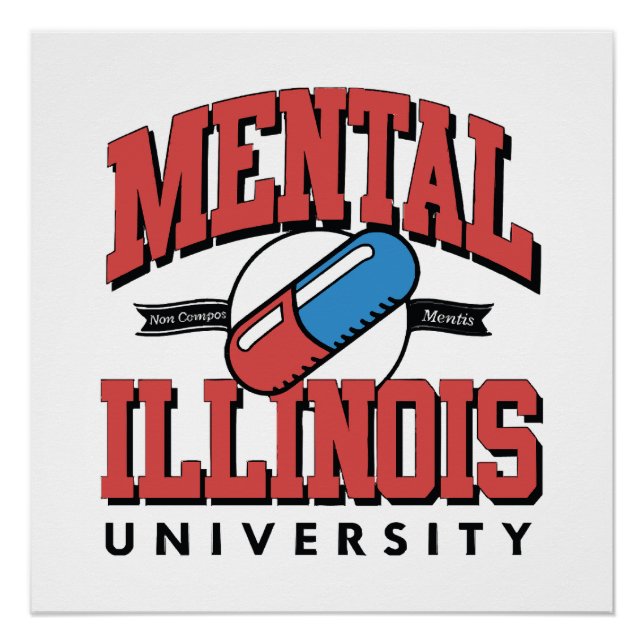 Póster Salud Mental Divertida (Anverso)