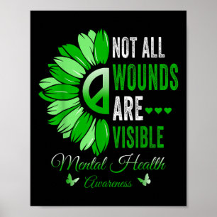 Póster Salud Mental No Todas Las Heridas Son Visibles Sal