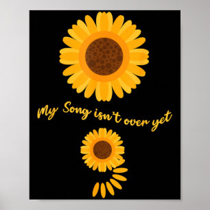 Póster Salud Mental Punto y coma Girasol Prevención Suici