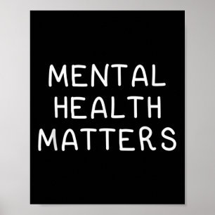 Póster Salud Mental S, Sensibilización Y Declaraciones De