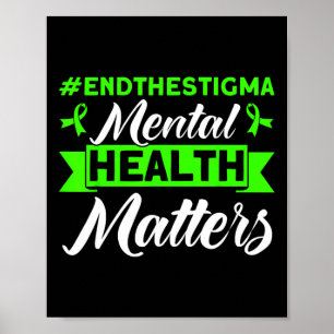 Póster Salud Problemas de Salud Mental Awaren Salud Menta