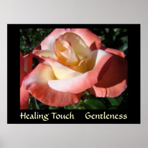 Póster SALUD TOUCH Art Imprimir regalos GENTLENESS Wellne