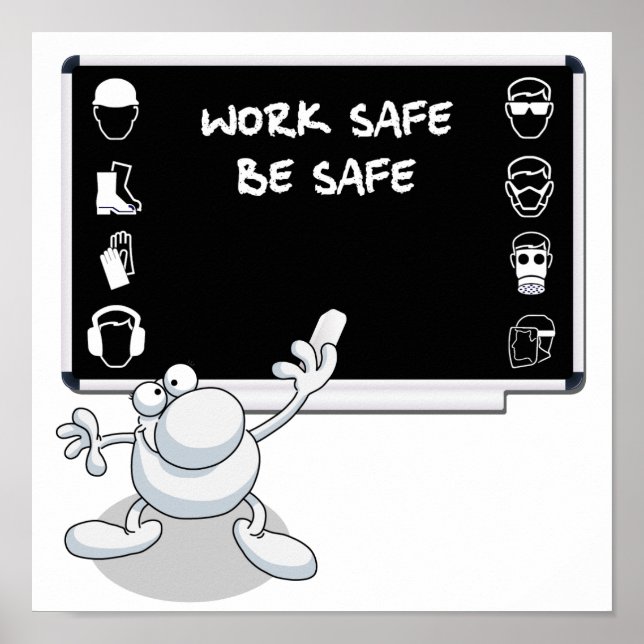 Póster Salud y seguridad (Frente)