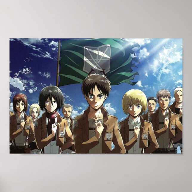 Póster Saludo a AOT (Frente)