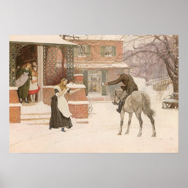 Póster Saludo al Postman de Robert Walker Macbeth (Frente)