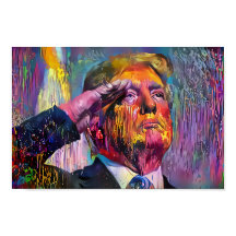 Saludo de Trump - Estilo de Nueva Orleans -
