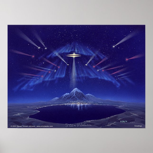 Póster Saludos (Frente)