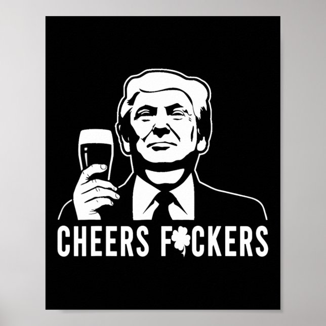 Póster Saludos de Donald Trump a Ers (Frente)