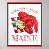 Saludos de Maine Lobster Shack Seafood Dinner