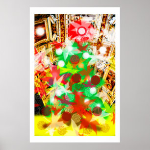 Póster Saludos de Navidad
