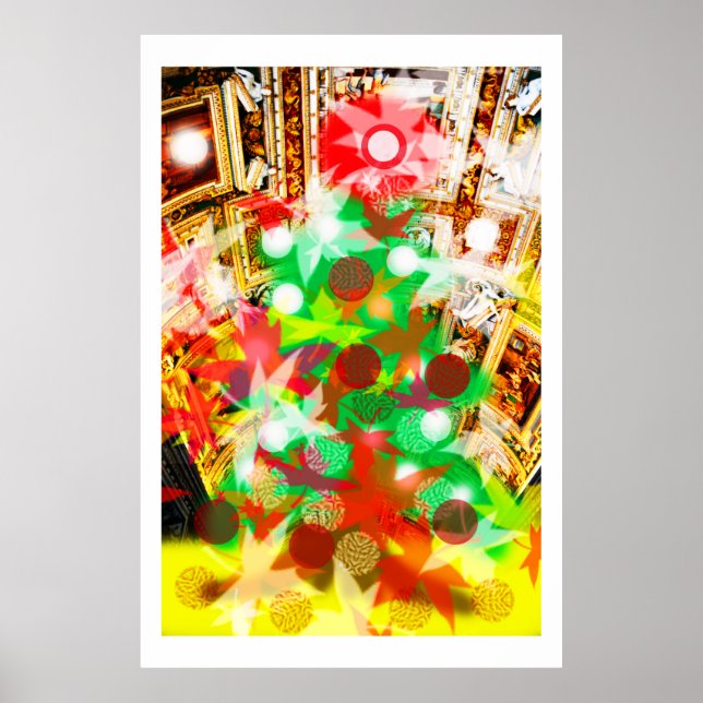 Póster Saludos de Navidad (Frente)