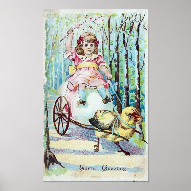Póster Saludos de Pascua (Frente)