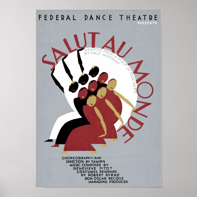 Póster Salut Au Monde (Frente)